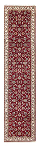 Täbriz - 50 Raj Teppich 87x390cm - Perserteppich - dunkelrot