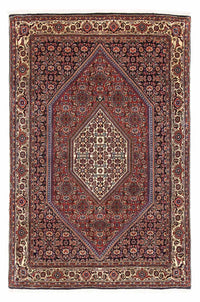 Tapis persan - Bidjar - 153 x 105 cm - bleu foncé