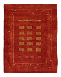 Tappeto Gabbeh - Persero - 193 x 149 cm - rosso