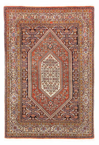 Tapis persan - Bidjar - 153 x 108 cm - rouge clair