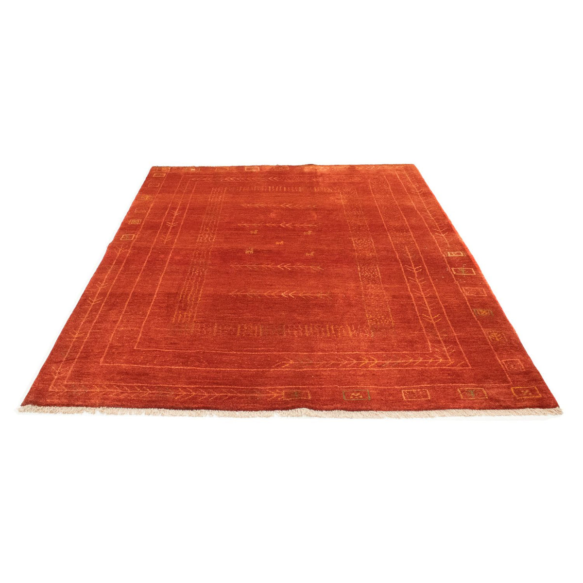 Tapis Gabbeh - Persan - 230 x 170 cm - rouge