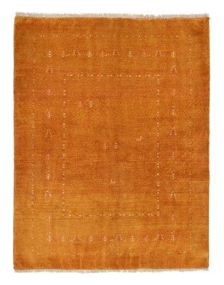 Tapis Gabbeh - Persan - 187 x 147 cm - or