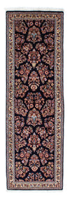 Tapis de Sarouk Tapis 64x212cm - Tapis persan - bleu foncé - Tapis de couloir / Bleu foncé / 64 x 212 cm Tapis de couloir