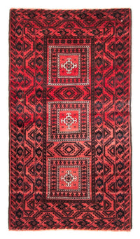Tapis de couloir Tapis Belutsch - 207 x 112 cm - rouge