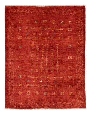 Gabbeh Teppich - Perser 190 x 150 cm - rot