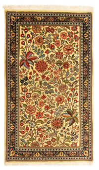 Tapis persan - Ghom - 128 x 77 cm - beige