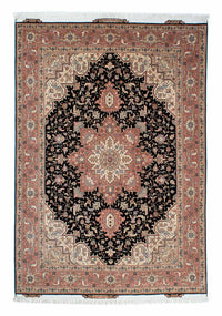 Tappeto Persero - Tabriz - Reale - 204 x 150 cm - blu scuro