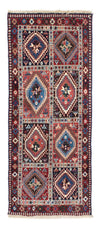 Yalameh Tappeto 80x190cm - Tappeto persiano - blu scuro - Passatoia / Blu scuro / 80 x 190 cm Passatoia