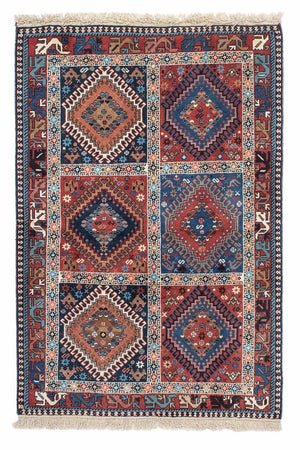 Perserteppich - Nomadic 144 x 100 cm - blau