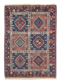 Tapis persan - Nomadic - 136 x 99 cm - bleu