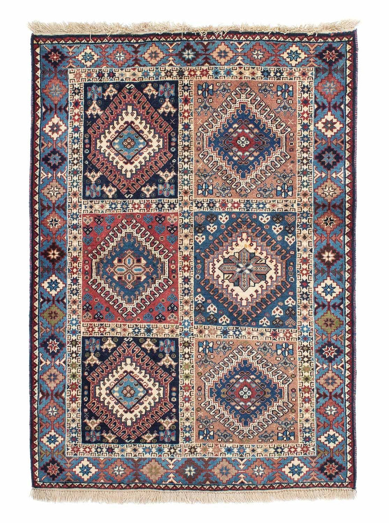 Perserteppich - Nomadic 140 x 100 cm - dunkelblau