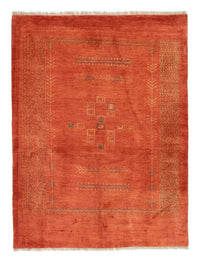 Tapis Gabbeh - Persan - 198 x 151 cm - rouille