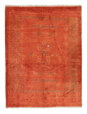 Gabbeh Teppich - Perser 198 x 151 cm - rost