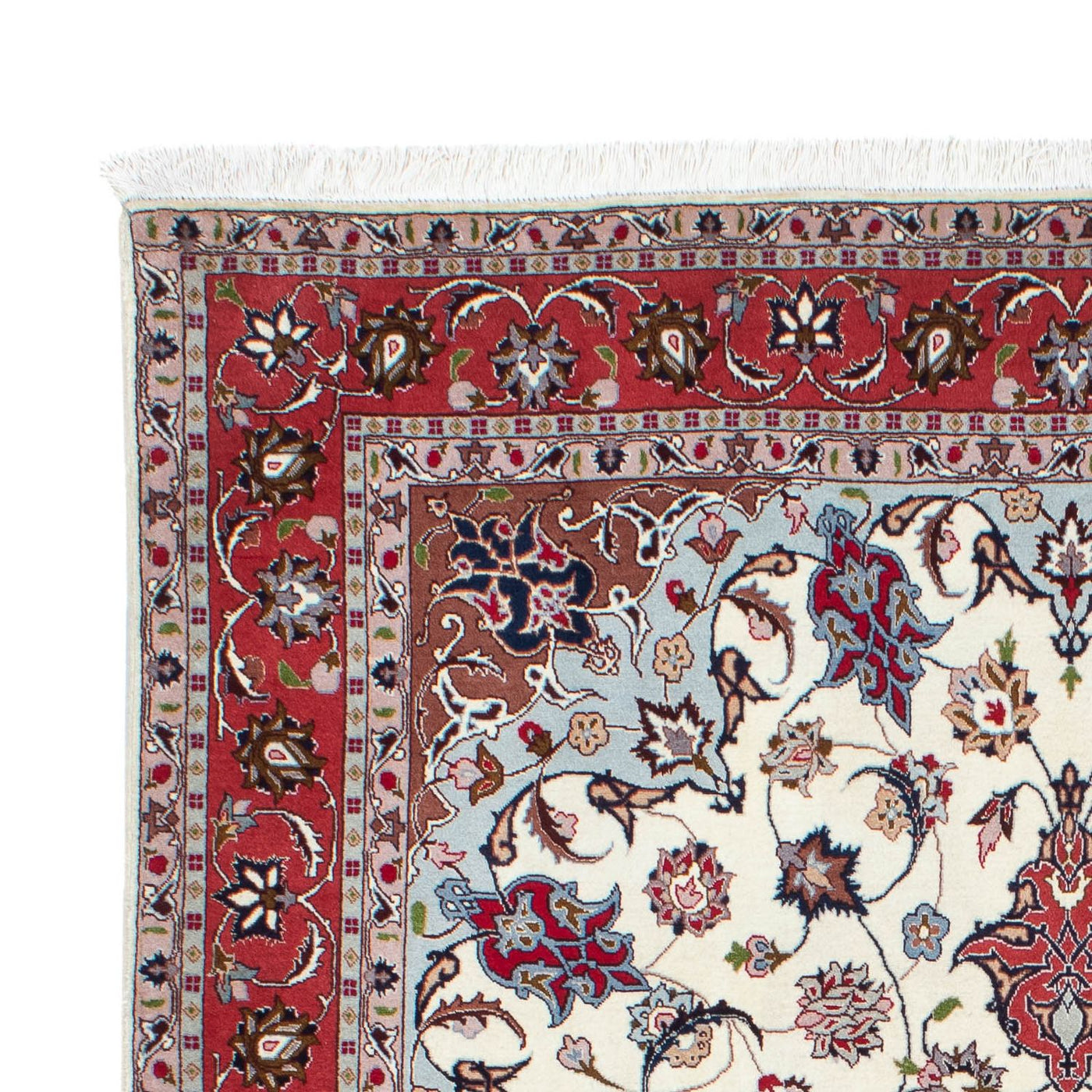 Täbriz - 50 Raj Teppich 201x153cm - Perserteppich