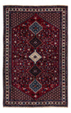 Yalameh Tapis 200x296cm - Tapis persan - rouge foncé - Rectangle / Rouge foncé / 200 x 296 cm Rectangle