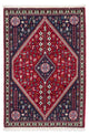 Perserteppich - Nomadic 124 x 77 cm - dunkelrot