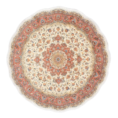 Tabriz - 50 Raj Tappeto 194x194cm - Tappeto persiano