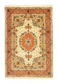 Tapis persan - Tabriz - Royal - 150 x 101 cm - beige