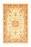 Tabriz - 50 Raj Tappeto 101x158cm - Tappeto persiano - beige - Rettangolo / Beige / 101 x 158 cm Rettangolo