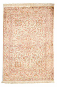 Tapis persan - Ghom - 146 x 98 cm - beige