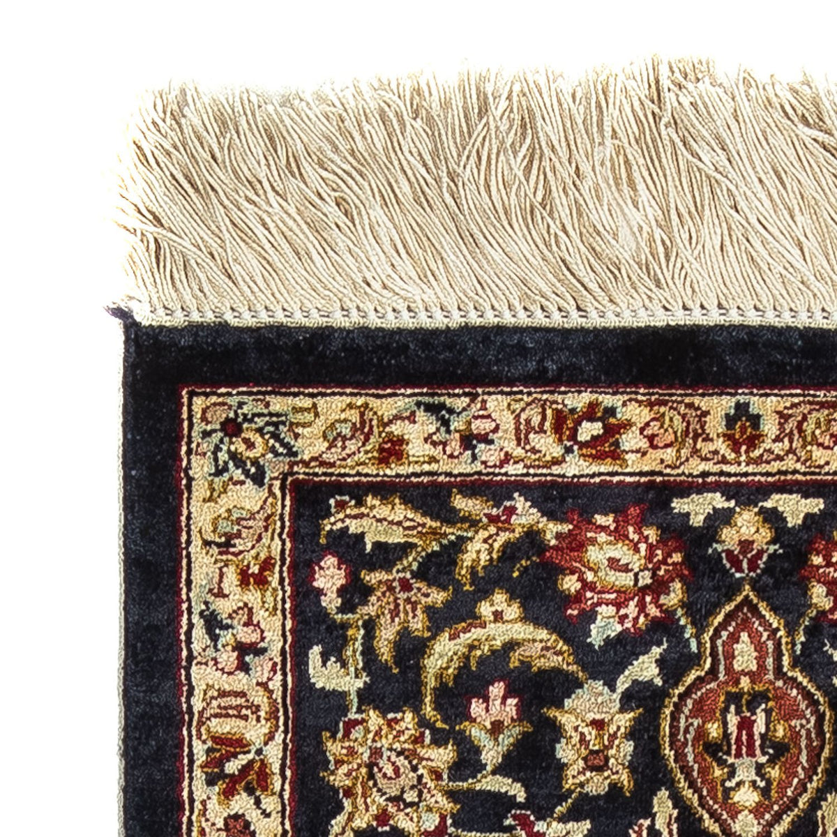 Qom seta Tappeto 28x41cm - Tappeto persiano