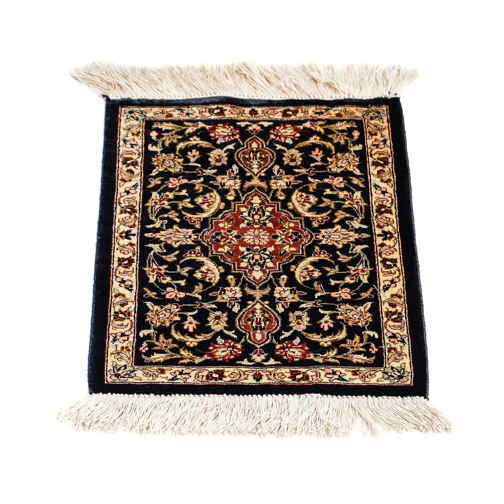 Seidenteppich - Ghom Seide - Premium 41 x 28 cm Fußmatte