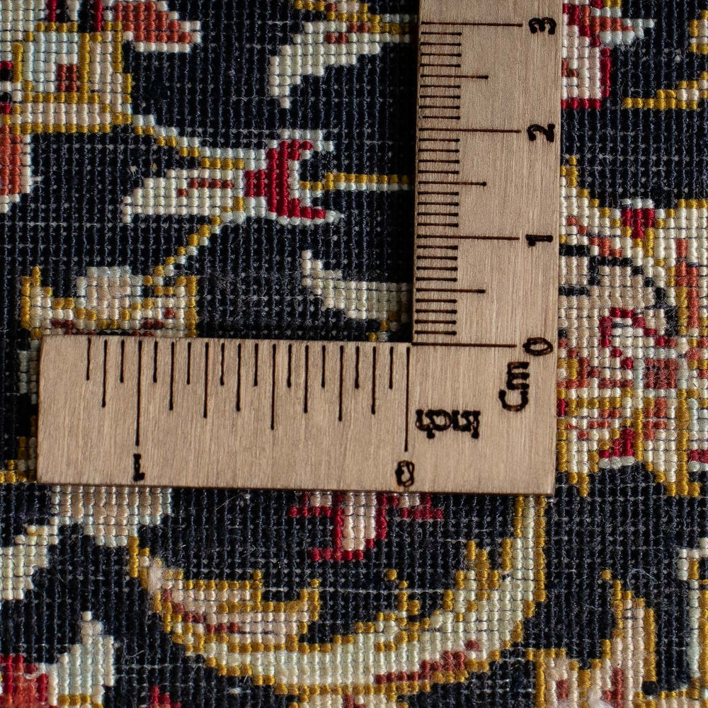 Seidenteppich - Ghom Seide - Premium 41 x 28 cm Fußmatte