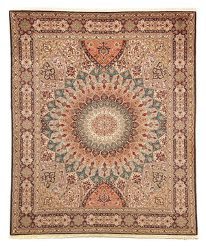 Perserteppich - Täbriz - Royal 258 x 205 cm Teppich Wohnzimmer