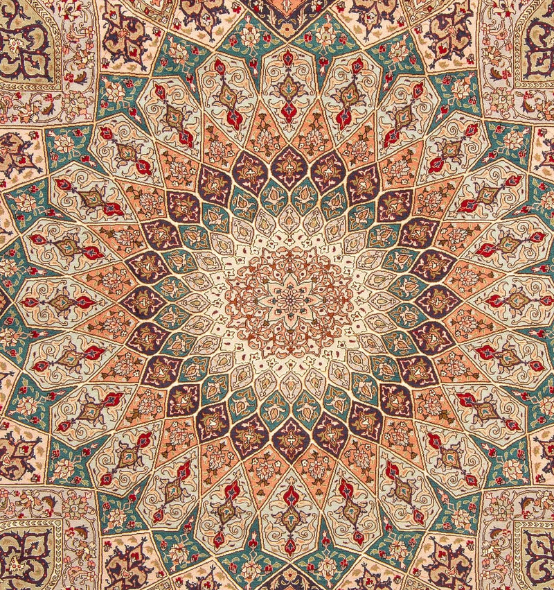 Perserteppich - Täbriz - Royal 258 x 205 cm Teppich Wohnzimmer