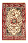 Tapis d'Isfahan Tapis 109x170cm - Tapis persan - beige - Rectangle / Beige / 109 x 170 cm Rectangle