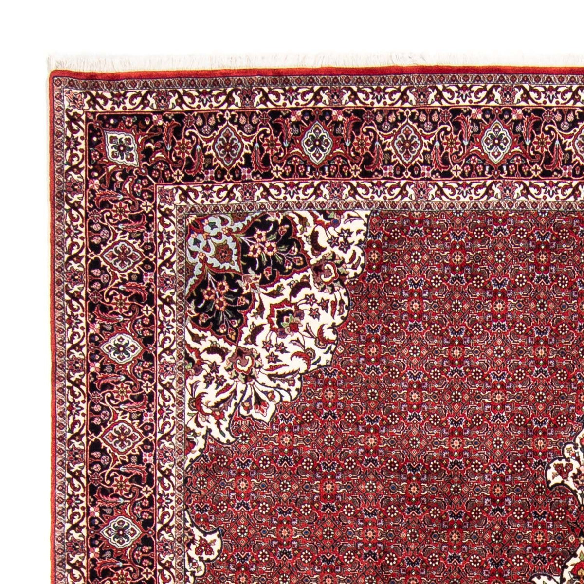 Bidjar Teppich 260x343cm - Perserteppich - dunkelrot