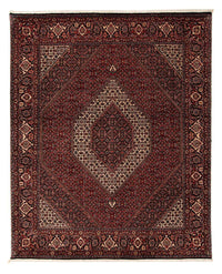 Tapis persan - Bidjar - 249 x 200 cm - rouge foncé