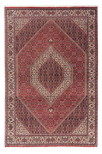 Bidjar Teppich 171x254cm - Perserteppich - dunkelrot
