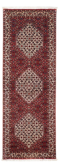Tappeto corsia Tappeto Persero - Bidjar - 202 x 73 cm - rosso scuro