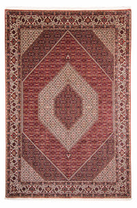 Tappeto Persero - Bidjar - 360 x 250 cm - rosso scuro
