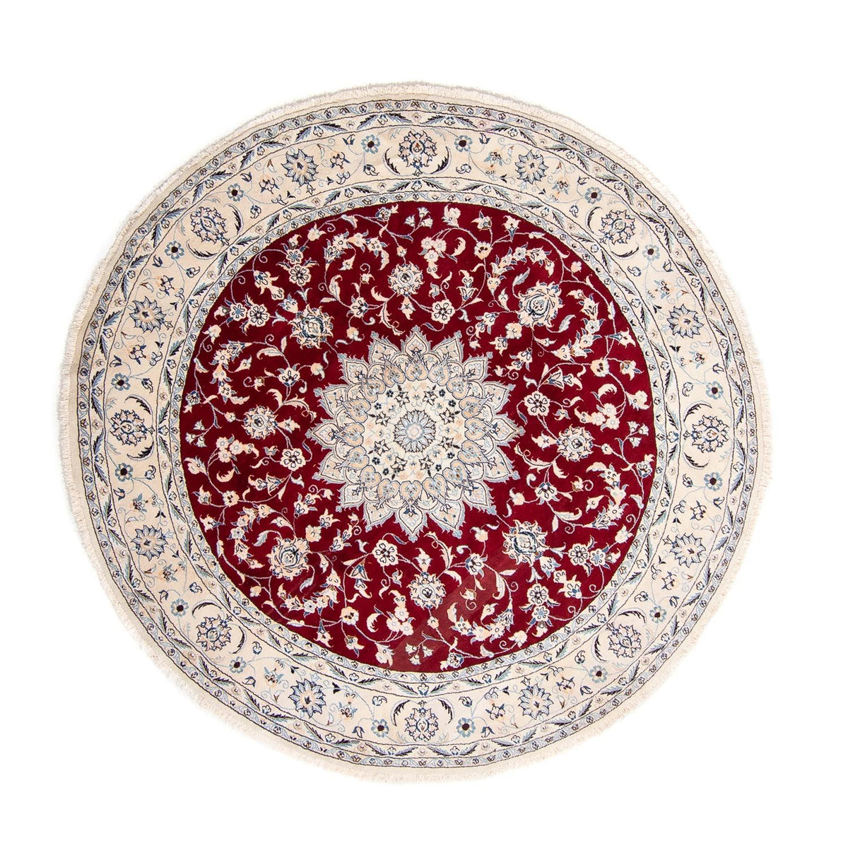 Perserteppich - Nain 253 x 253 cm Teppich Rund