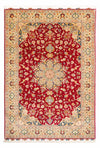 Tapis de Tabriz - 50 rangs Tapis 205x300cm - Tapis persan - Rectangle / Rouge foncé / 205 x 300 cm Rectangle