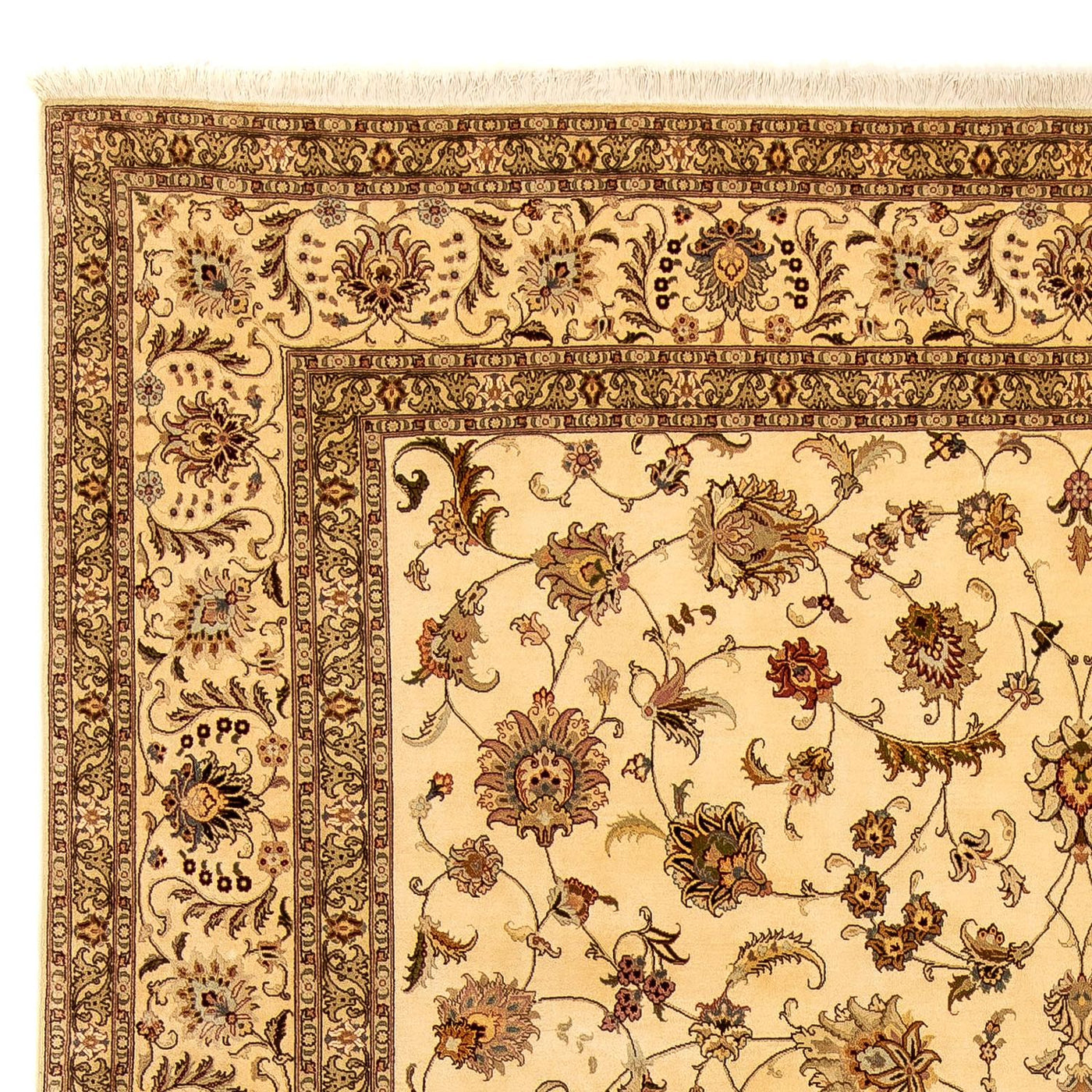Täbriz - 50 Raj Teppich 364x252cm - Perserteppich