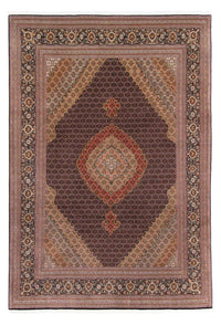Tapis persan - Tabriz - 370 x 250 cm - marron