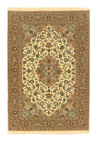 Tapis persan - Ghom - 156 x 107 cm - beige