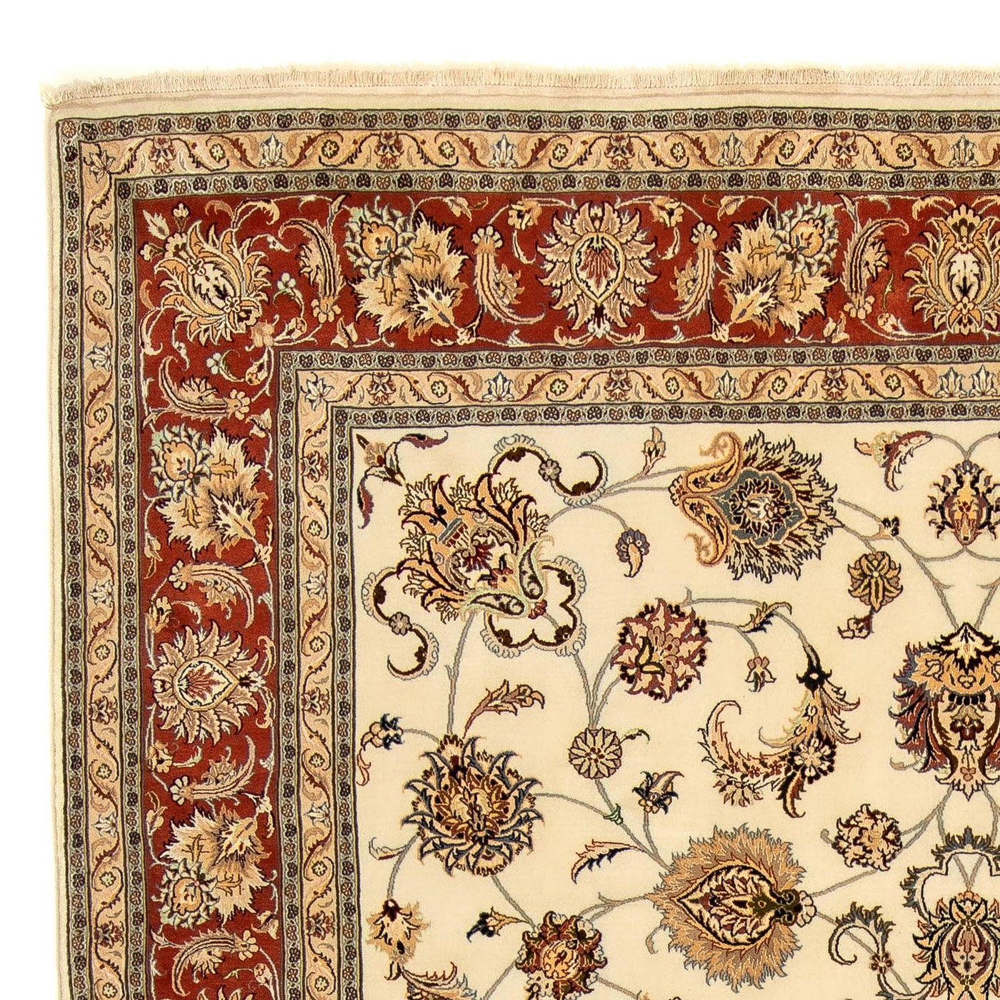 Täbriz - 50 Raj Teppich 363x245cm - Perserteppich