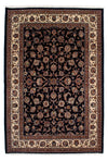 Kashmar Tapis 201x280cm - Tapis persan - bleu foncé - Rectangle / Bleu foncé / 201 x 280 cm Rectangle