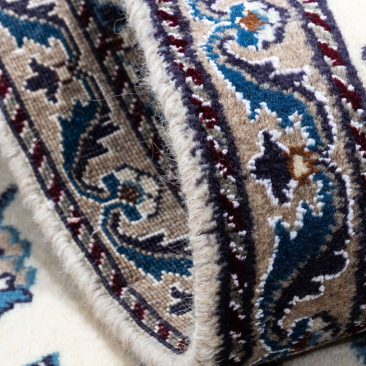 Perserteppich - Nain 136 x 65 cm - beige