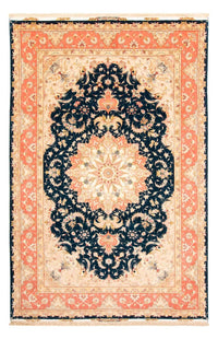 Tappeto Persero - Tabriz - Reale - 308 x 200 cm - blu scuro