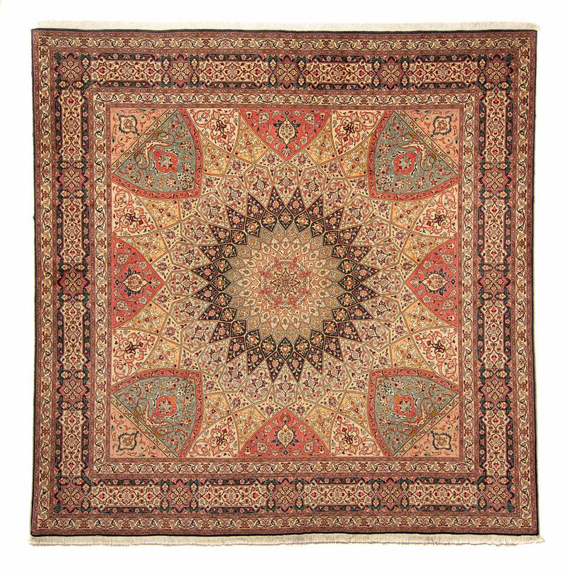 Perserteppich - Täbriz - Royal 253 x 250 cm Teppich Quadratisch
