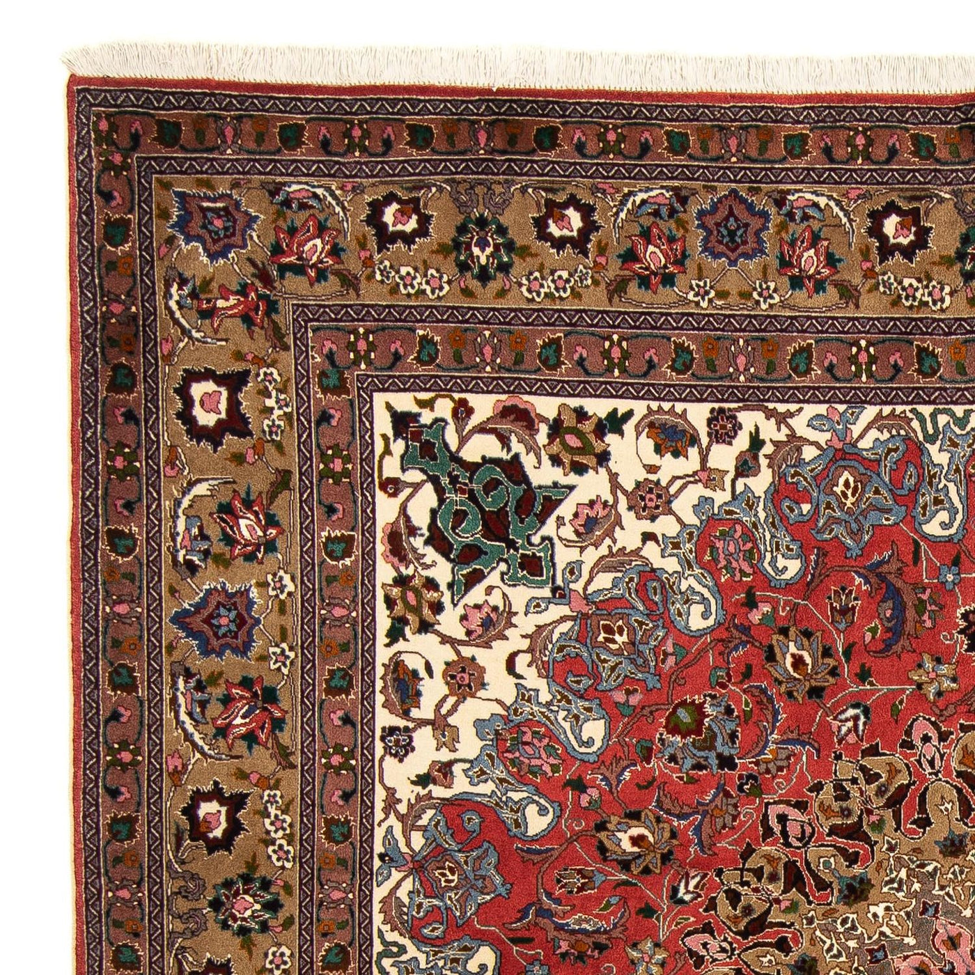 Tabriz - 50 Raj Tappeto 202x200cm - Tappeto persiano