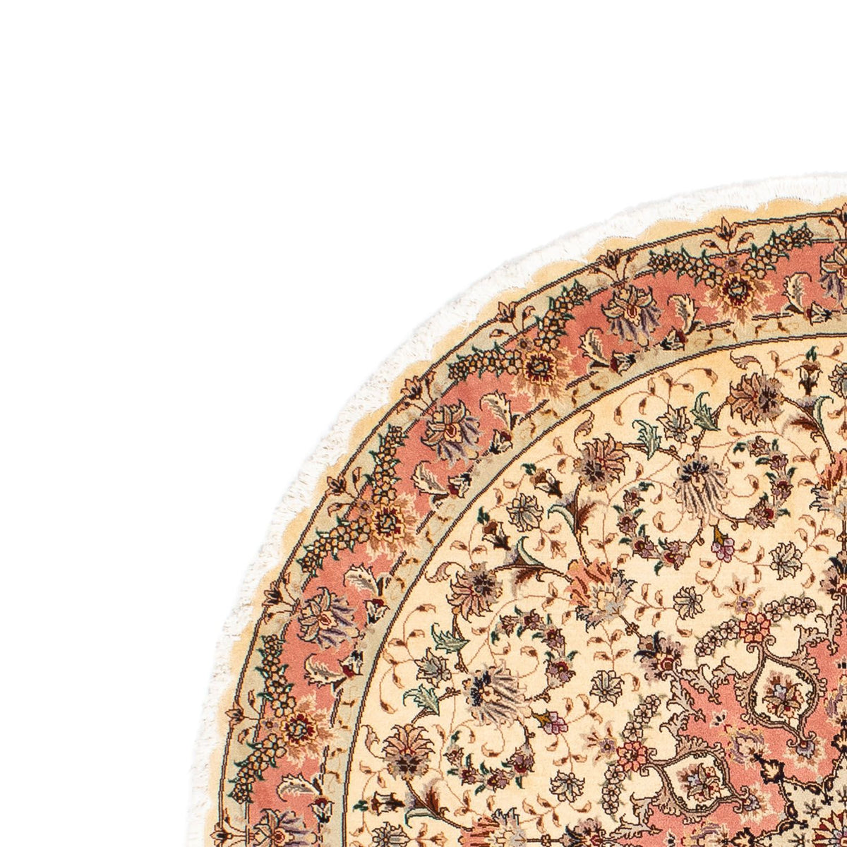 Tapis de Tabriz - 50 rangs Tapis 150x150cm - Tapis persan