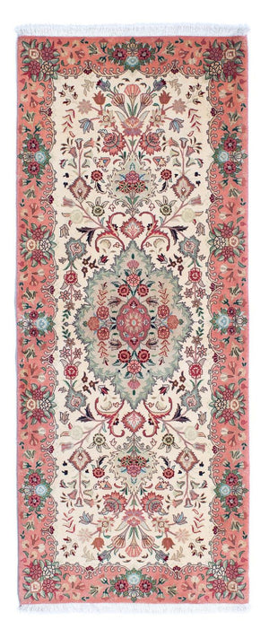 Perserteppich - Täbriz - Royal 204 x 81 cm Teppich Läufer