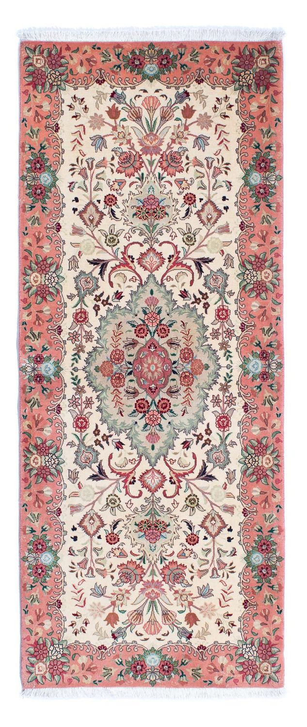 Perserteppich - Täbriz - Royal 204 x 81 cm Teppich Läufer
