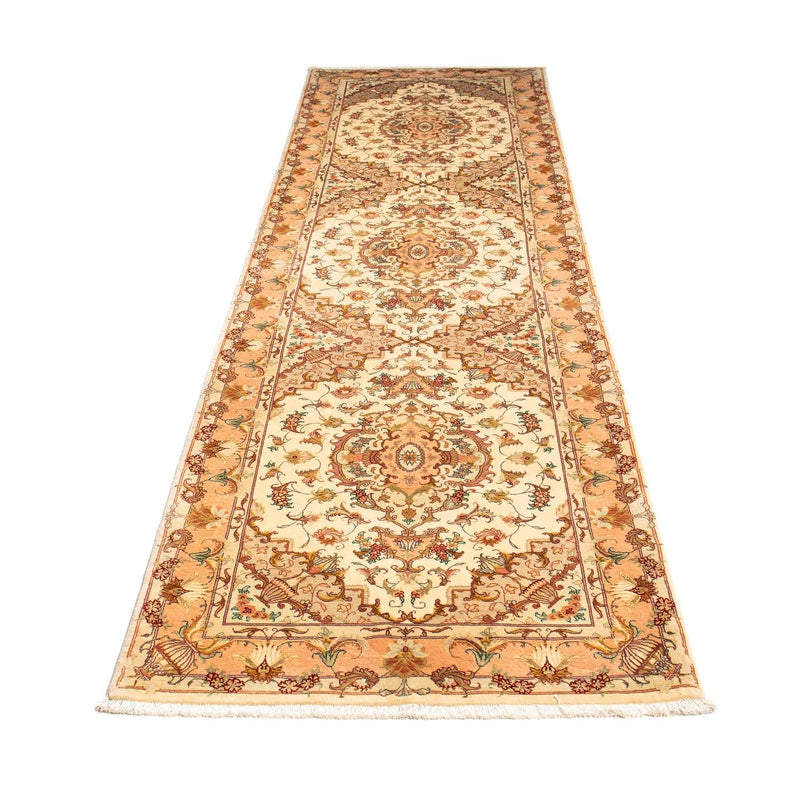 Perserteppich - Täbriz - Royal 314 x 87 cm Teppich Läufer